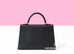 Hermes Mini Kelly II 20 Black Epsom GHW