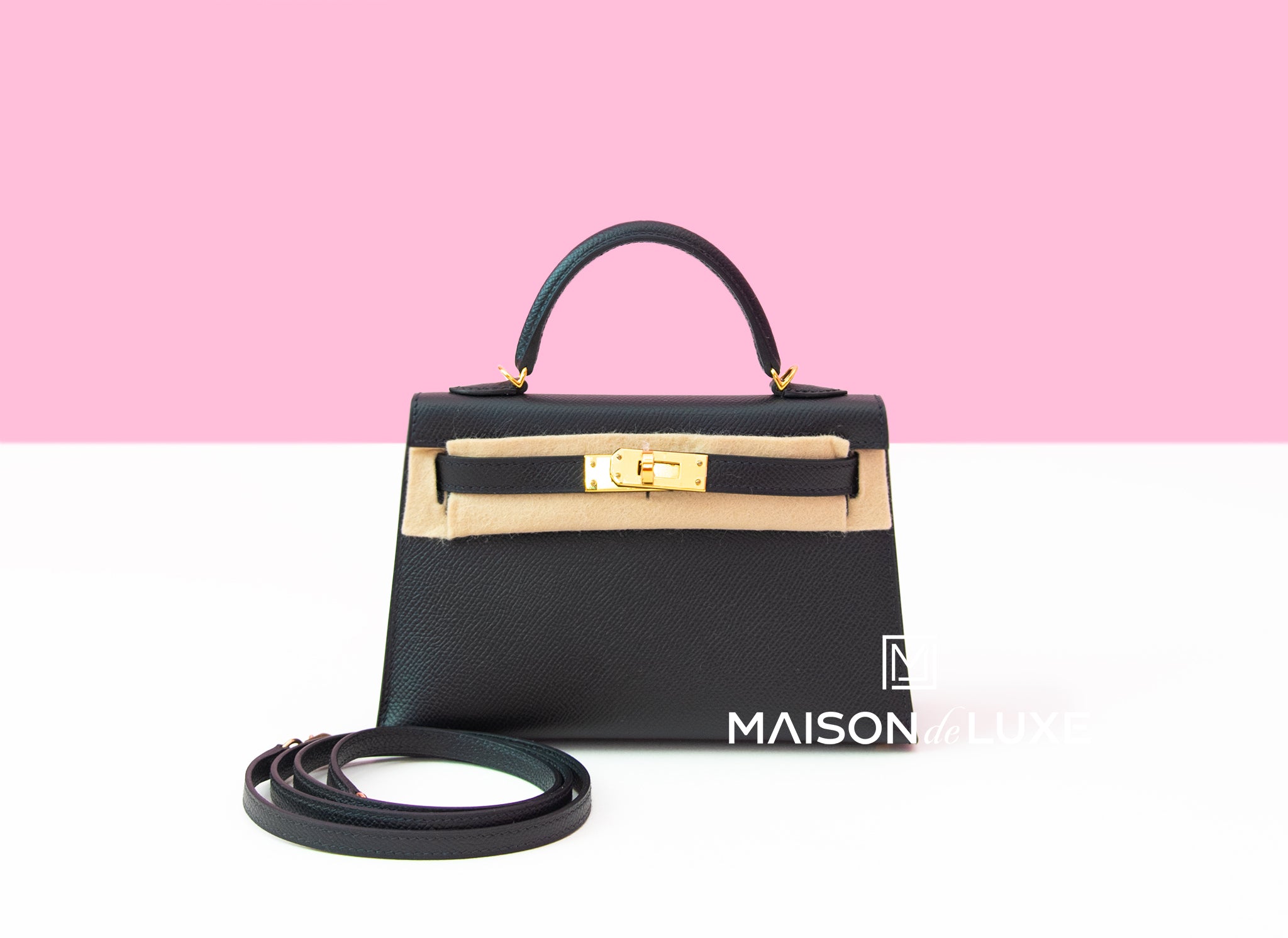 black kelly bag