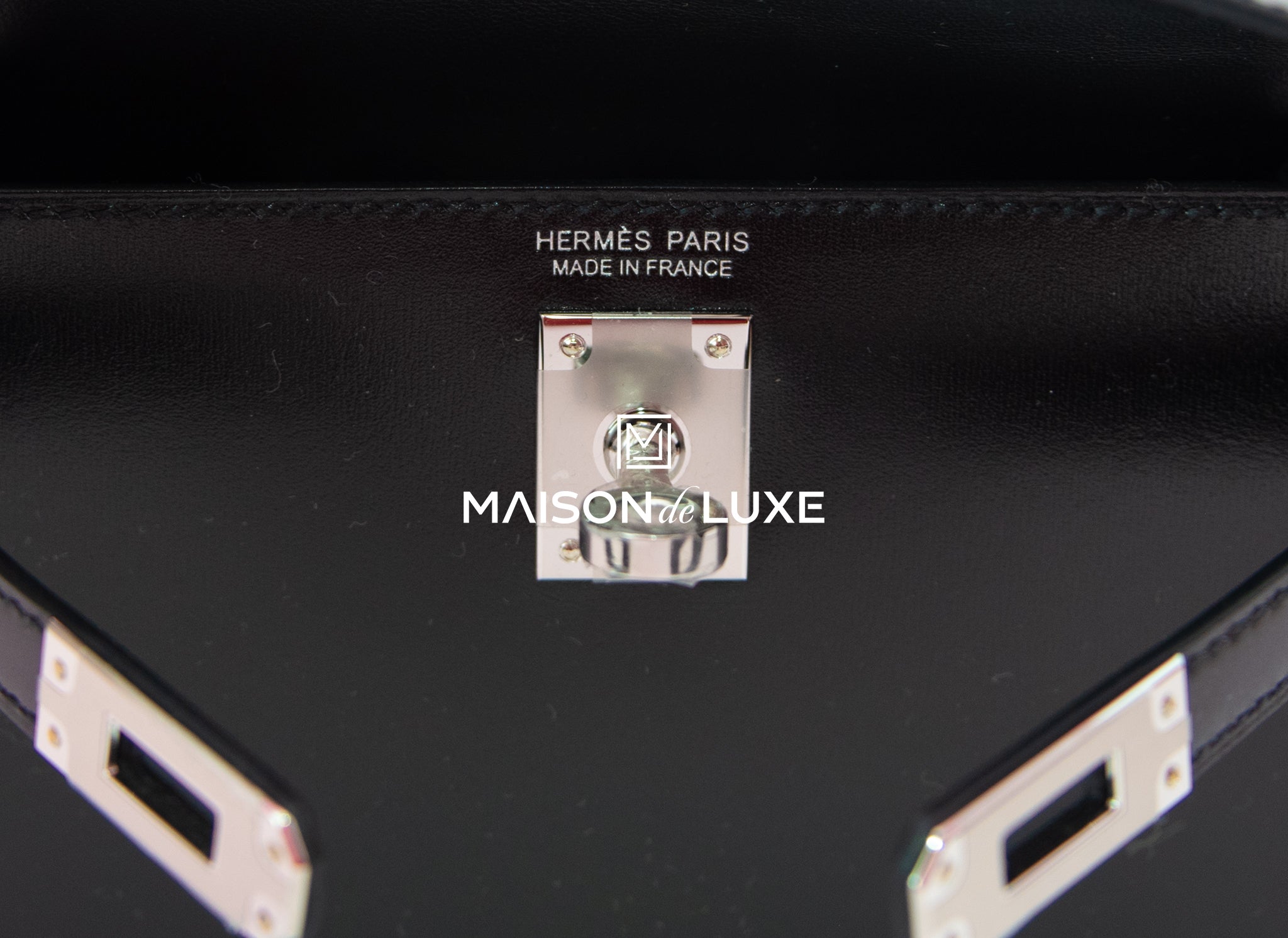 HERMÈS MINI KELLY CROSSBODY BAG IN BLACK BOX – VS Lifestyles