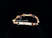Hermes Rose Gold Diamond Kelly Chaine Bracelet ST