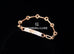 Hermes Rose Gold Diamond Kelly Chaine Bracelet ST