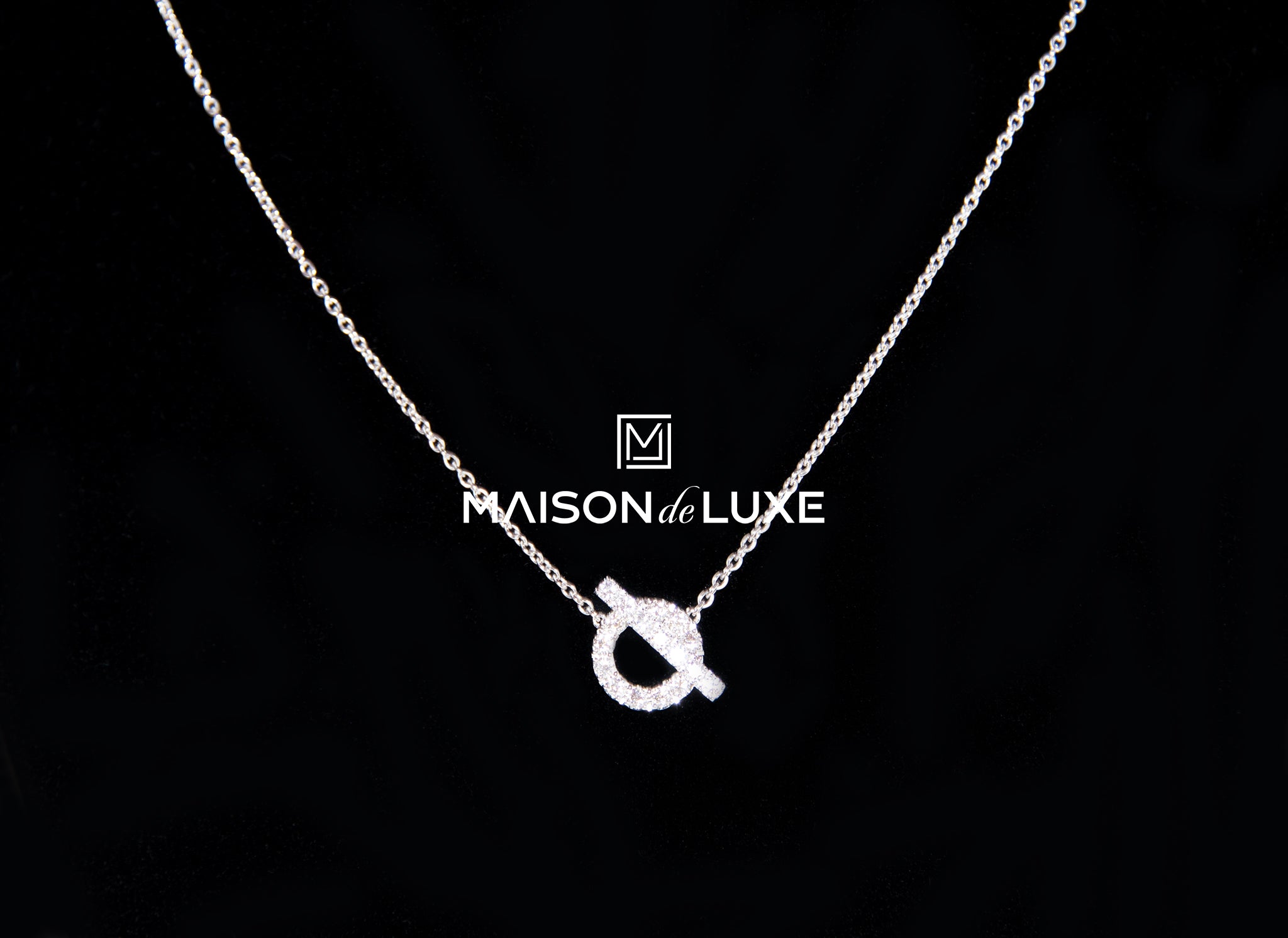 Hermes diamond pendant Clearance