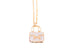 Hermes Rose Gold Amulettes Constance Pendant Necklace