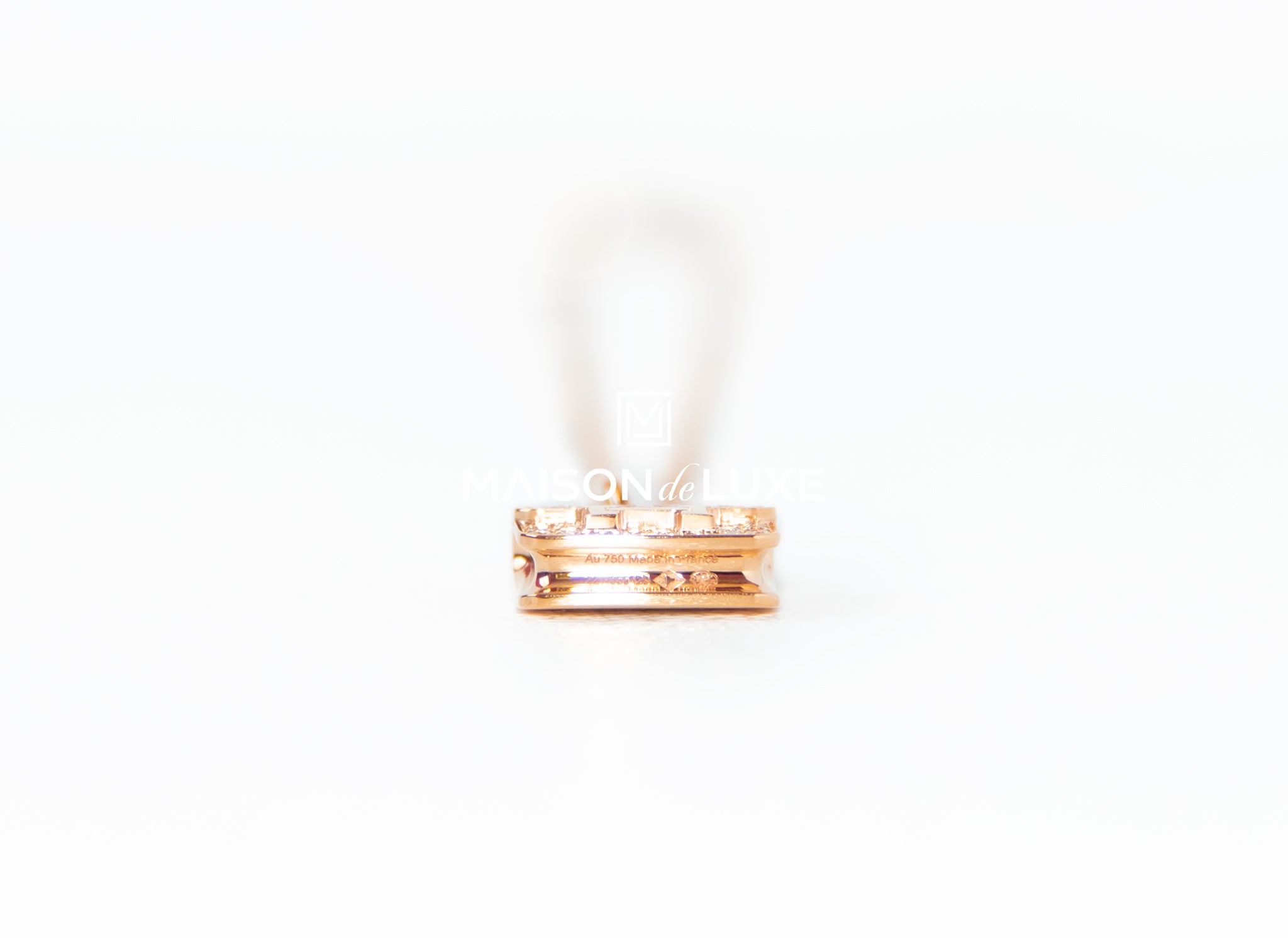 Hermes Amulette Constance pink sapphire 18K rose gold necklace pendant  brand new