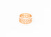 Hermes Rose Gold Chaine d'ancre Divine Ring 53