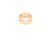 Hermes Rose Gold Chaine d'ancre Divine Ring 53