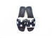Hermes Women's Denim Blue Brut Oran Sandal 38