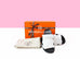 Hermes Women's White Chypre Sandal 36