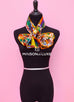 Hermes "Animapolis" Orange Twill Silk 90 cm Scarf