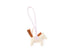 Hermes Craie / Gold / Mauve Pale Rodeo Bag Charm PM