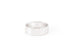 Hermes White Gold Diamond H d'ancre Ring 50