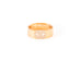 Hermes Rose Gold Diamond H d'ancre Ring 51