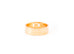 Hermes Rose Gold Diamond H d'ancre Ring 51