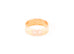 Hermes Rose Gold Diamond H d'ancre Ring 51