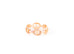 Hermes Rose Gold Chaine d'ancre Enchainee Ring 52