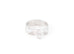 Hermes White Gold Diamond Collier de Chien Ring 52