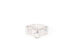 Hermes White Gold Diamond Collier de Chien Ring 52