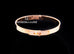 Hermes Rose Gold Diamond Kelly Bracelet SH