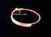 Hermes Rose Gold Diamond Kelly Bracelet SH