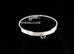 Hermes White Gold Diamond Collier de Chien Bracelet LG