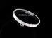 Hermes White Gold Diamond Collier de Chien Bracelet LG