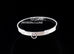 Hermes White Gold Diamond Collier de Chien Bracelet LG