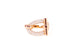 Hermes Rose Gold Diamond Adage Ring 52