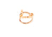 Hermes Rose Gold Diamond Adage Ring 52