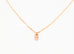 Hermes Rose Gold Diamond New Farandole Necklace