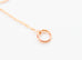 Hermes Rose Gold Diamond New Farandole Necklace