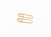 Hermes Yellow Gold Chaine d'ancre Danae Earrings