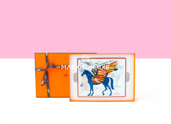 Hermes Classic Pegase Anis Outremer Change Tray – MAISON de LUXE