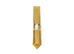 Hermes Cravate Twill Tie 8 Jaune / Gris