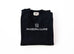 Hermes Blue Marine V-Neck Cashmere Sweater L