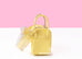 Hermes Mini Lindy 20 Limoncello Clemence Palladium Hardware