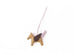 Hermes Beige Marfa / Mauve Pale / Moka Pegase Bag Charm PM