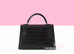 Hermes Mini Kelly II 20 Black HSS Matte Alligator