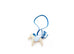 Hermes Craie / Bleu France / Bleu Brume Pegase Bag Charm PM