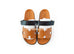 Hermes Men's Naturel / Noir Chypre Sandal 43