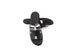 Hermes Men's Black Izmir Sandal 44
