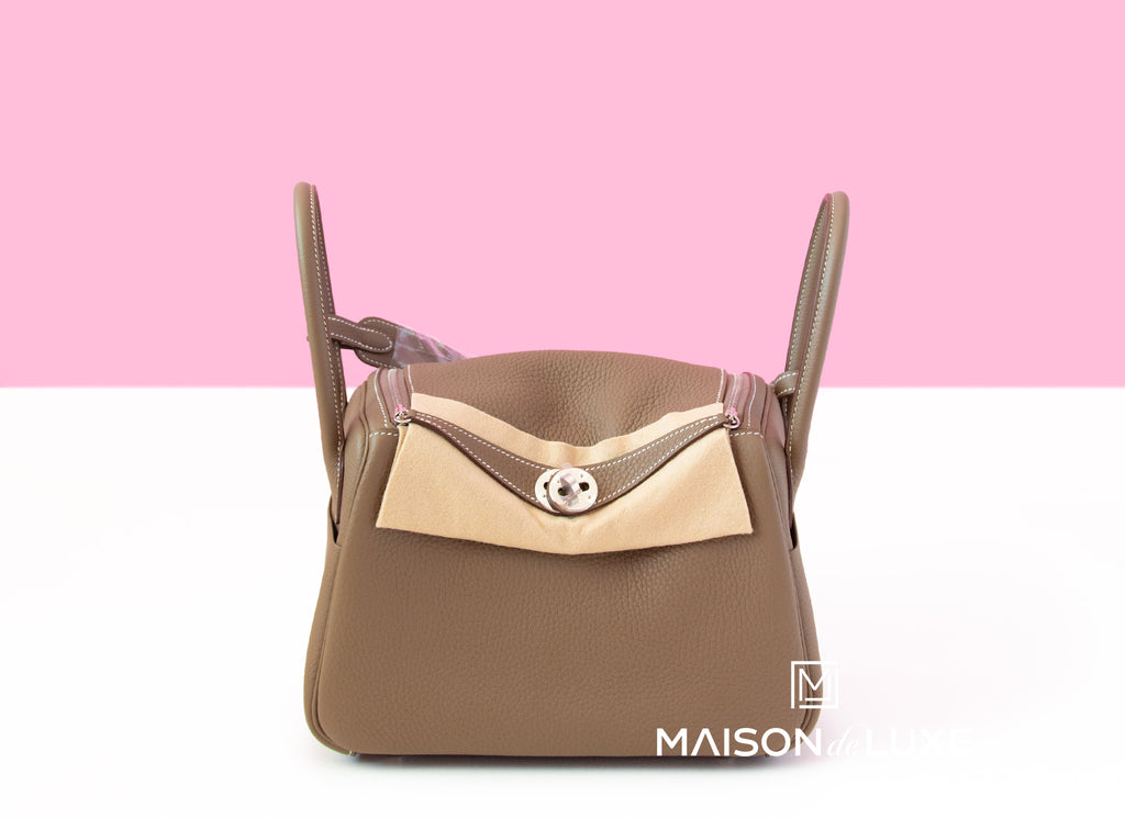 Hermes Lindy 26 Etoupe Clemence
