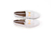 Hermes Womens White Royal Loafer 37