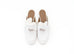 Hermes Women's White OZ Kelly Mules 37