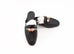 Hermes Women's Black OZ Kelly Mules 37