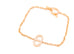 Hermes Rose Gold Diamond Chaine d'ancre Contour Bracelet LG