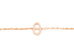 Hermes Rose Gold Diamond Chaine d'ancre Contour Bracelet LG