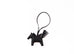 Hermes Black Pegase Bag Charm PM