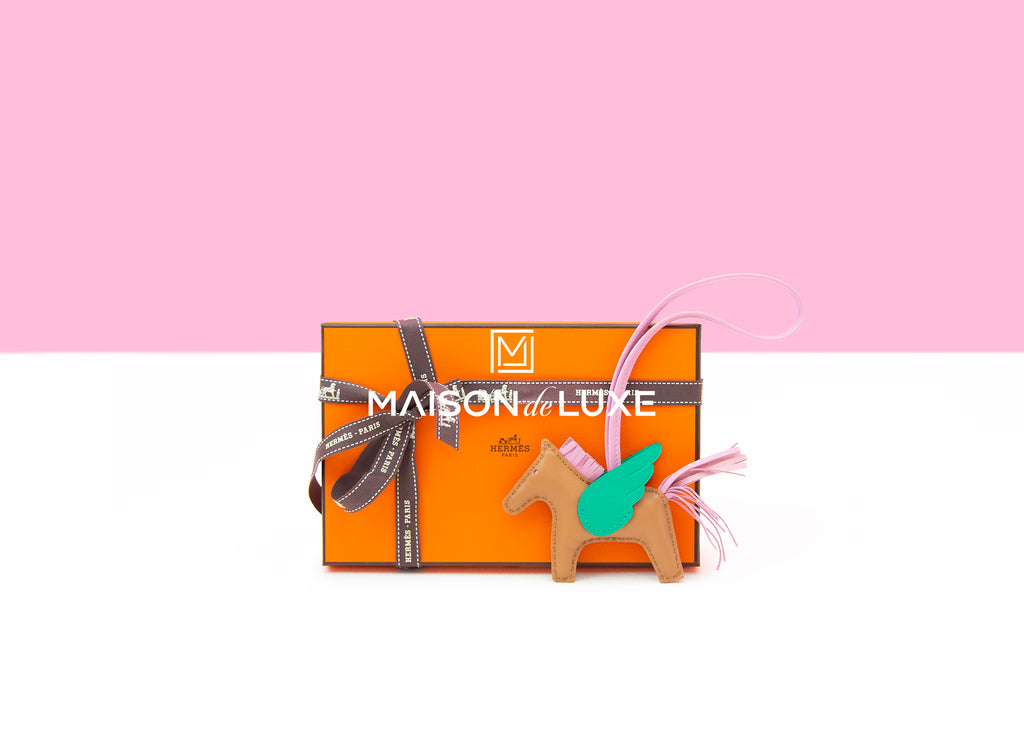 Hermès Rodeo Horse MM Bag Charm Orange – ZAK BAGS ©️