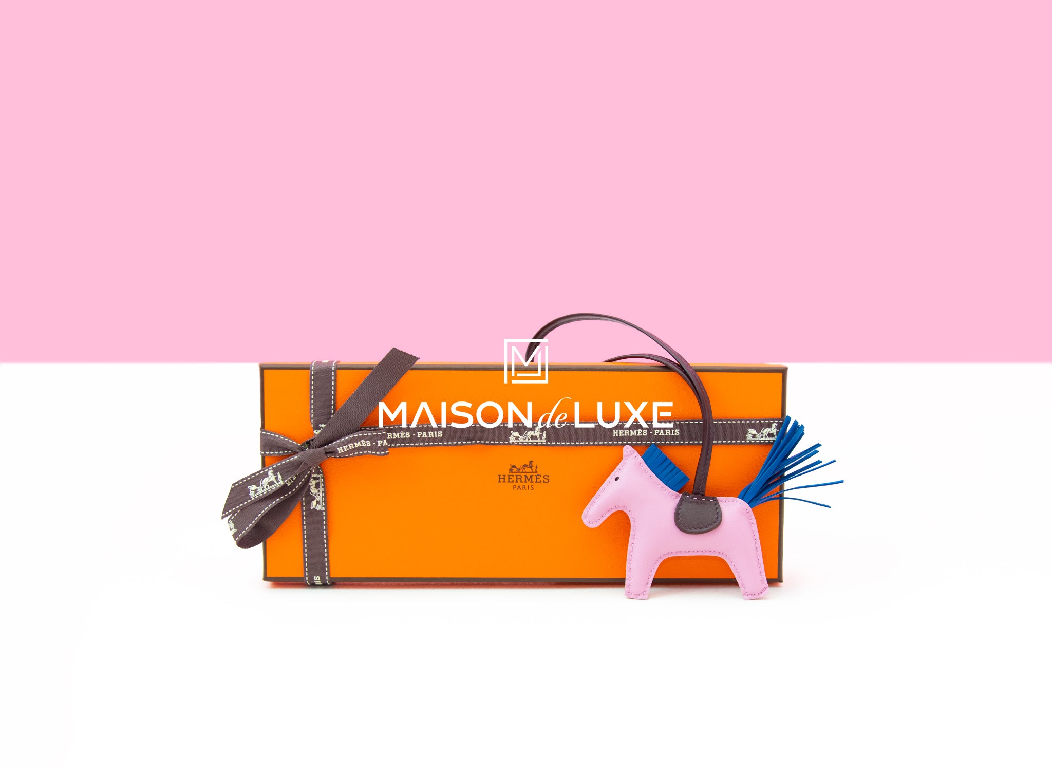 Hermes Bleu France/Bleu Nuit/Mauve Sylvestre Pegasus Horse Rodeo Charm –  Madison Avenue Couture