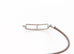 Hermes Etoupe Roulis Double Tour T1 Bracelet